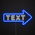 ARROW WITH TEXT