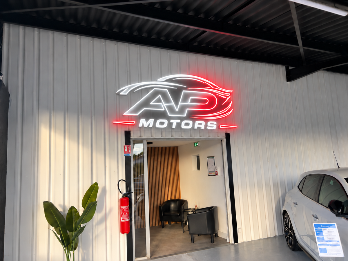Enseigne Néon LED AP Motors
