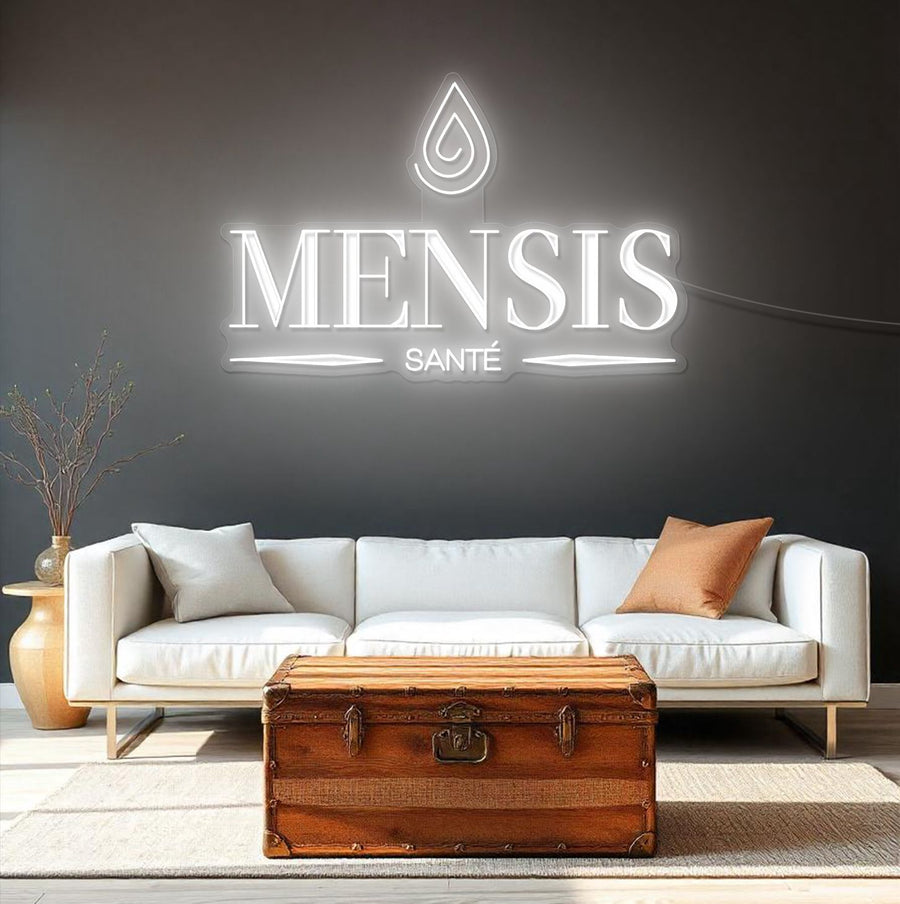 Enseigne LED Néon Personnalisée Mensis