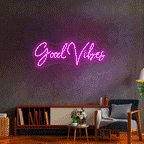 Néon Custom  Good Vibes