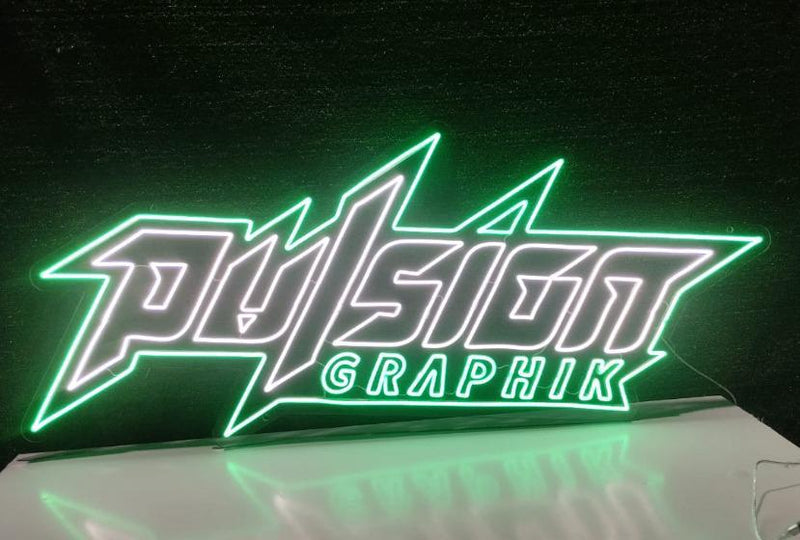 Enseigne LED néon Lumicorne : PULSION GRAPHIK 