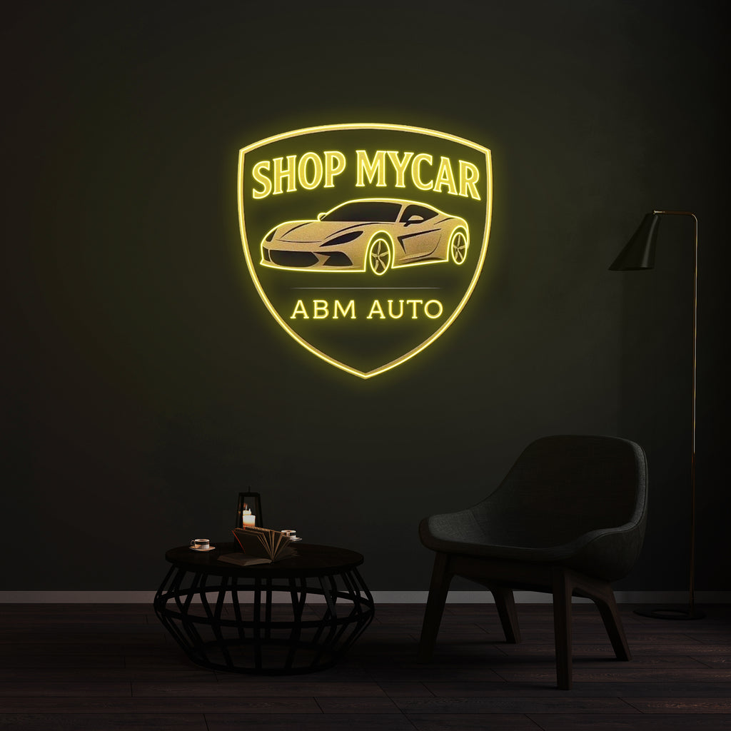 Néon SHOP MYCAR
