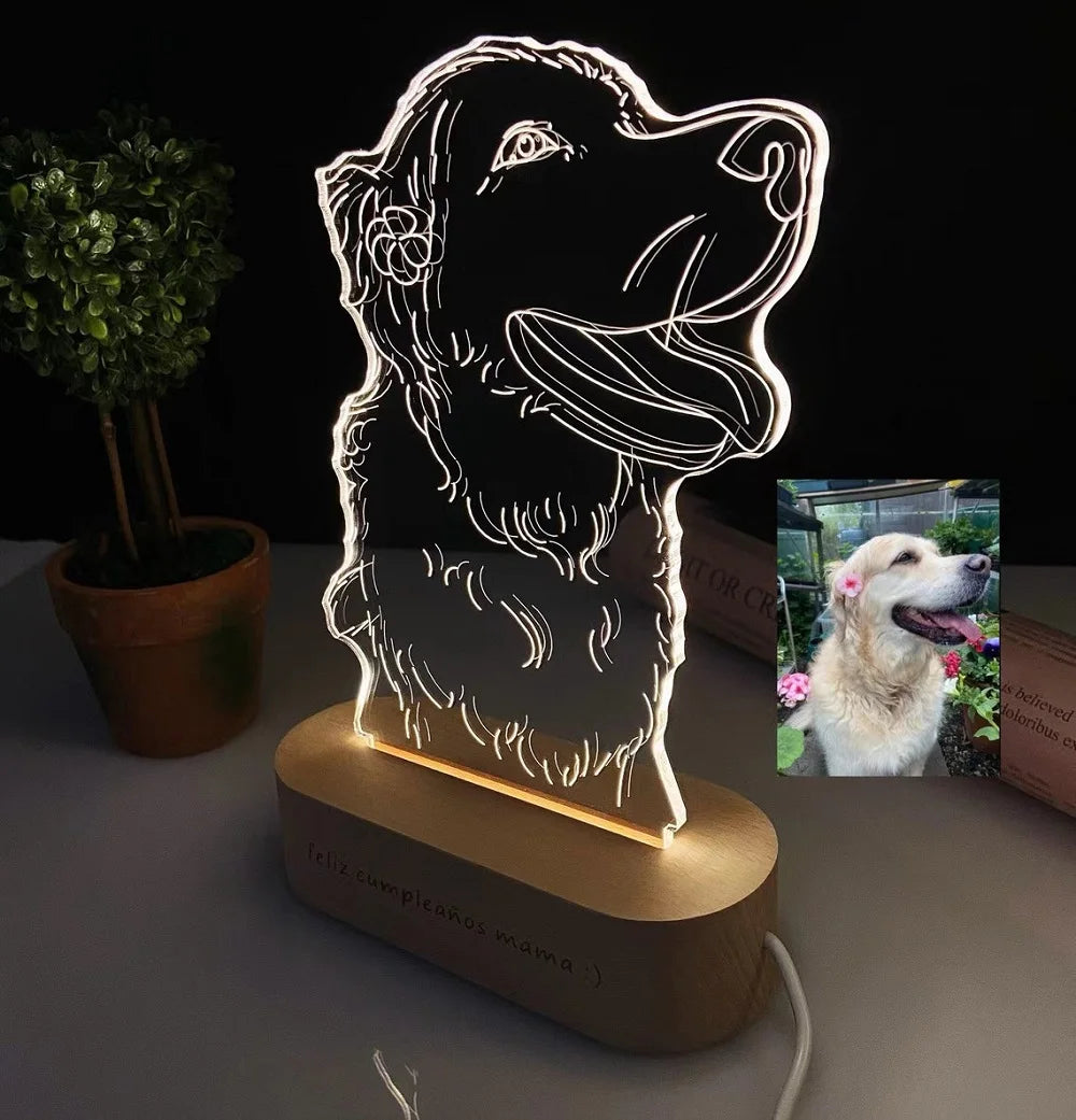 Personalisierte LED-Lampe