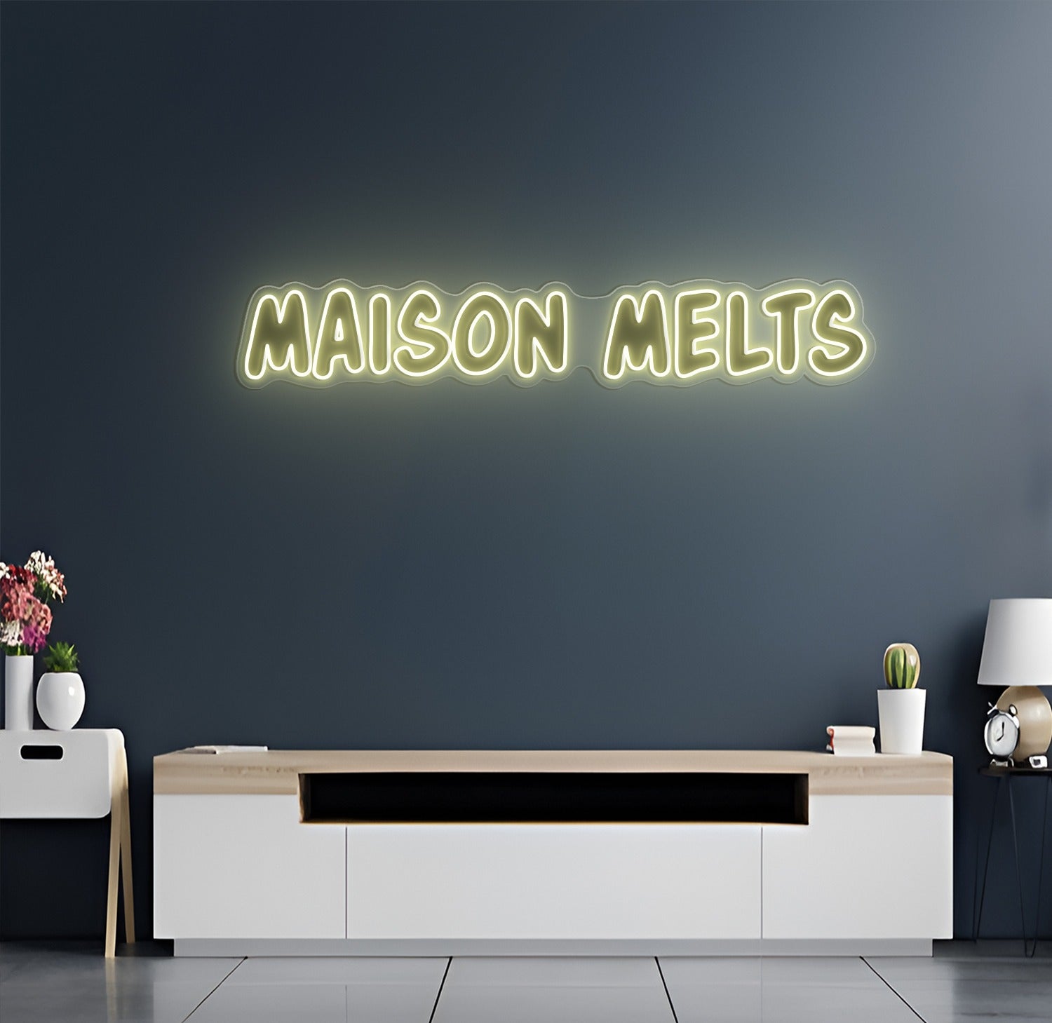 Custom LED Neon Sign MAISON MELTS