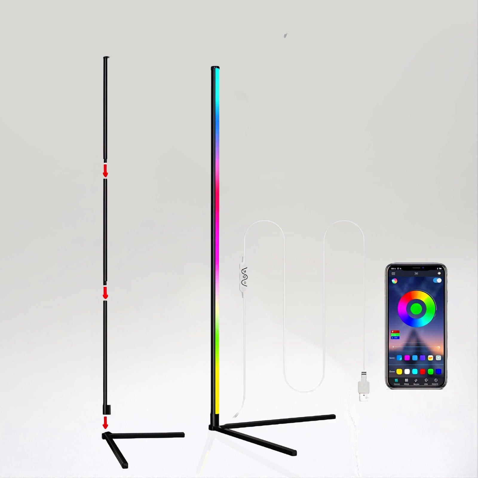 Smart RGB Corner Lamp