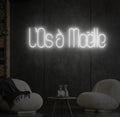Enseigne LED Néon Personnalisée L'Os à Moëlle