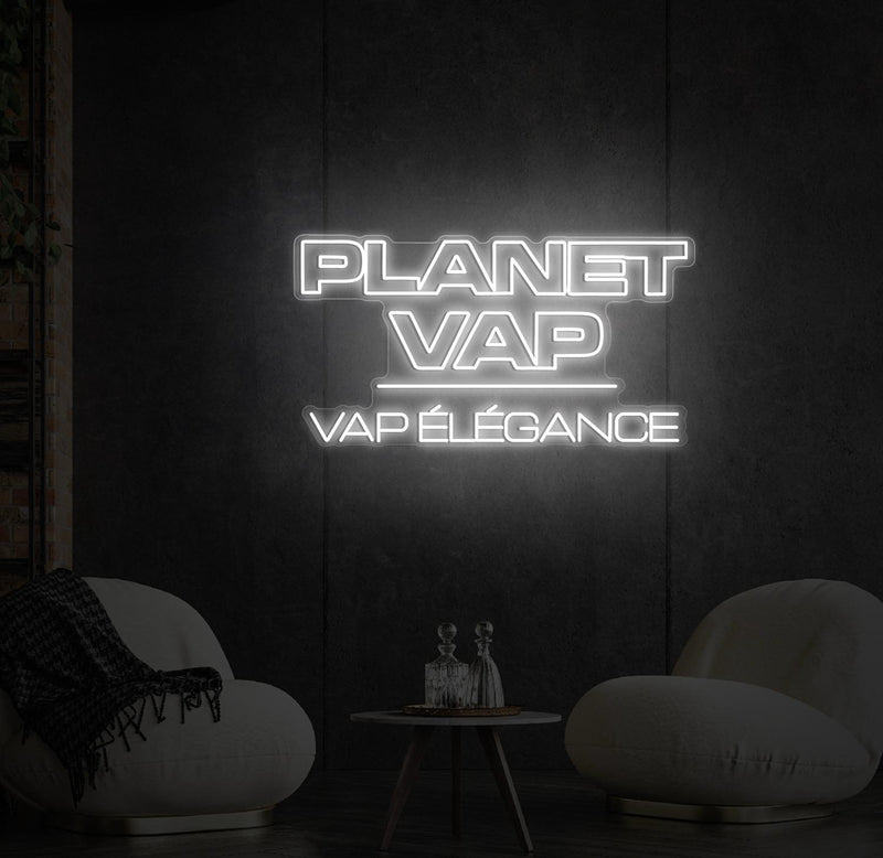 Personnalisation Enseigne LED Néon - Planet Vap