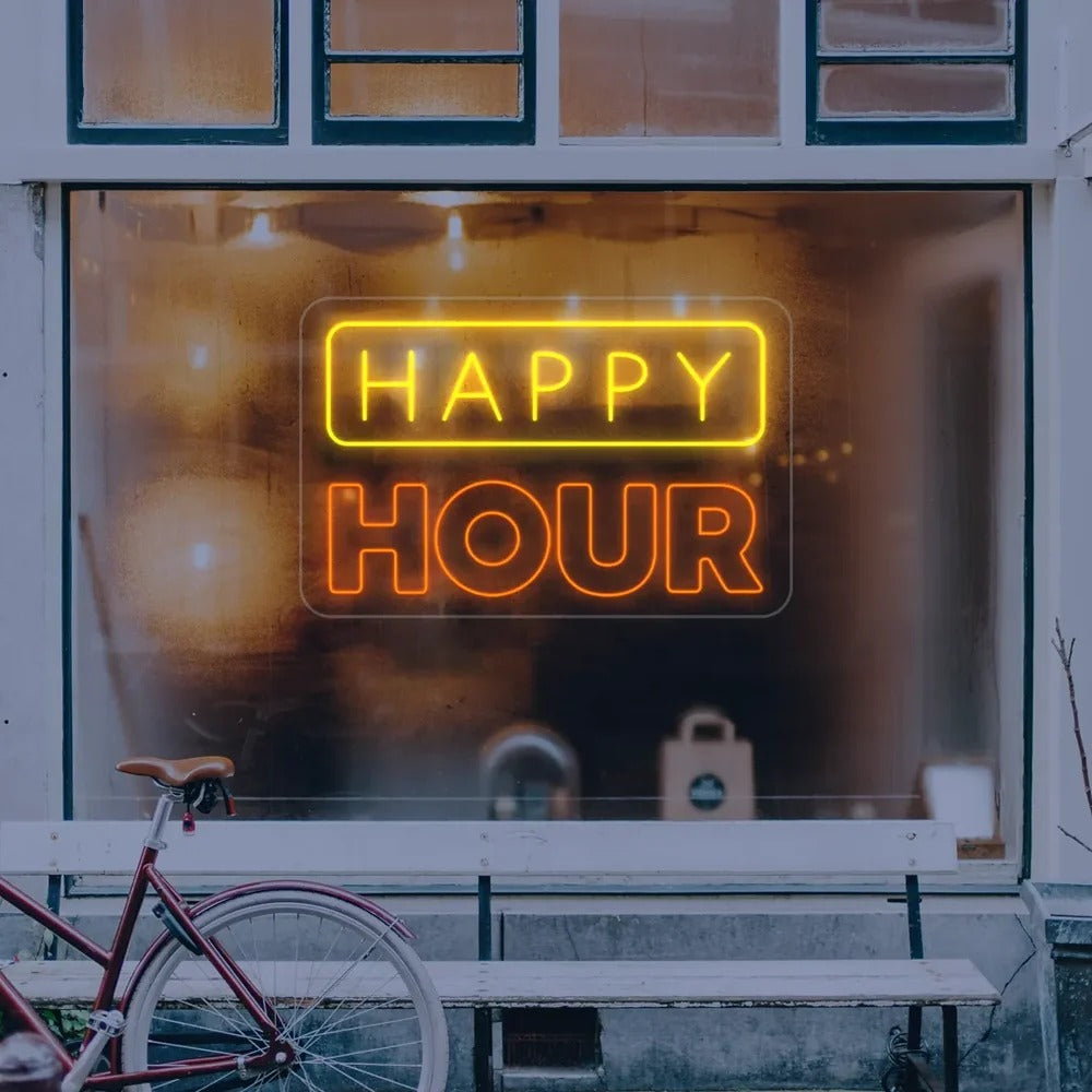 HAPPY HOUR - lot de deux enseignes