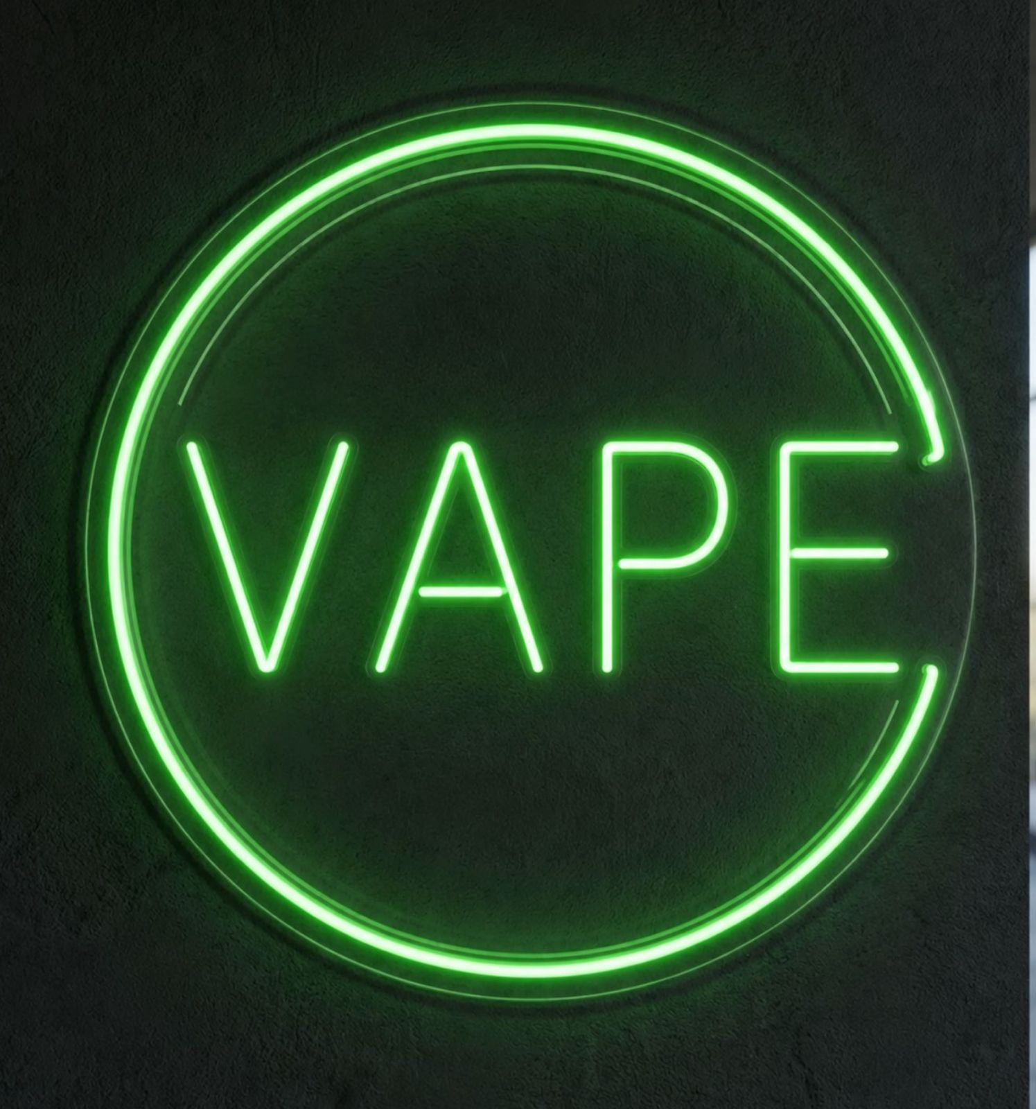 VAPE - Enseigne néon LED personnalisé