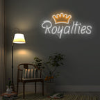 Enseigne LED Néon Personnalisée - ROYALTIES