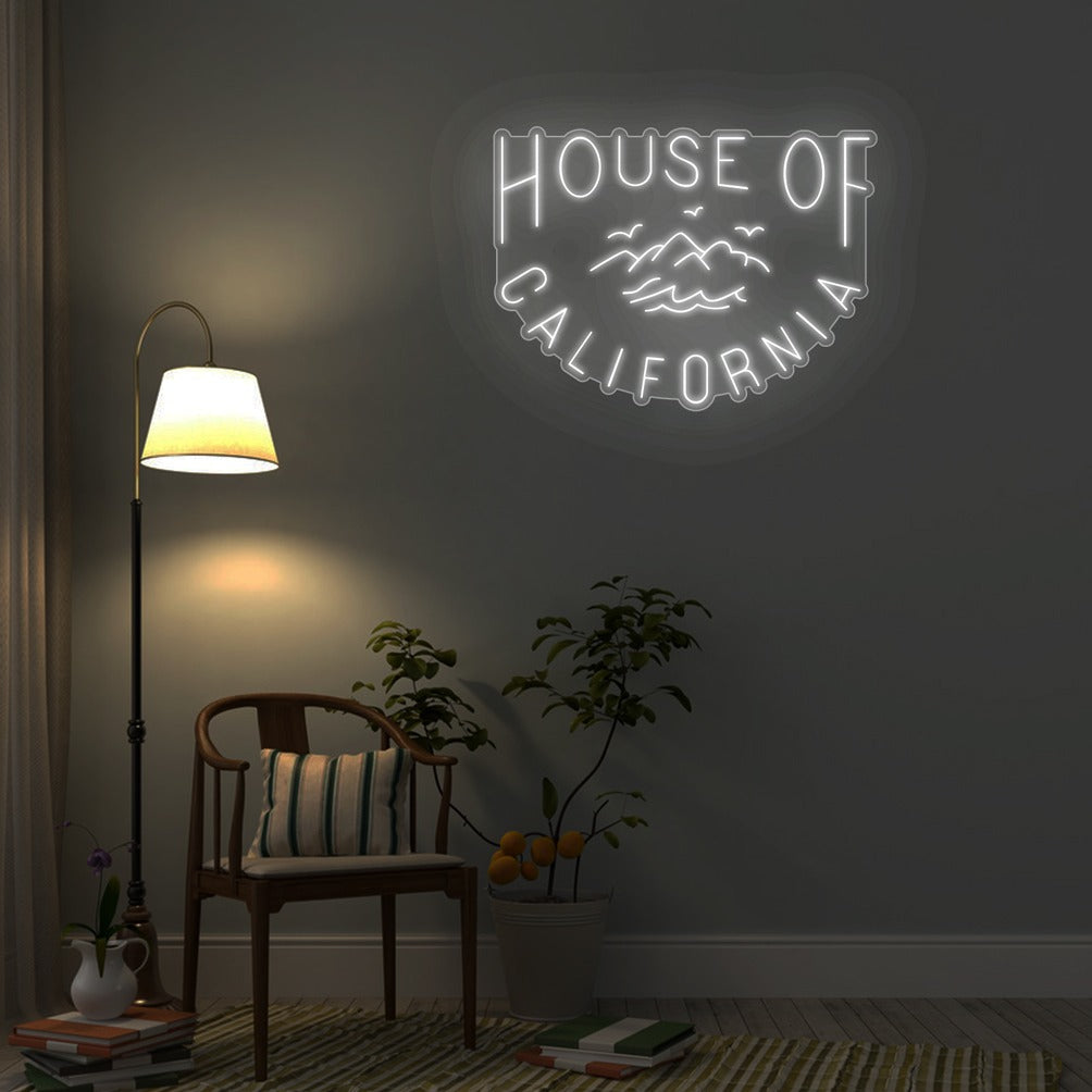 Enseigne LED Néon Personnalisée - HOUSE OF CALIFORNIA