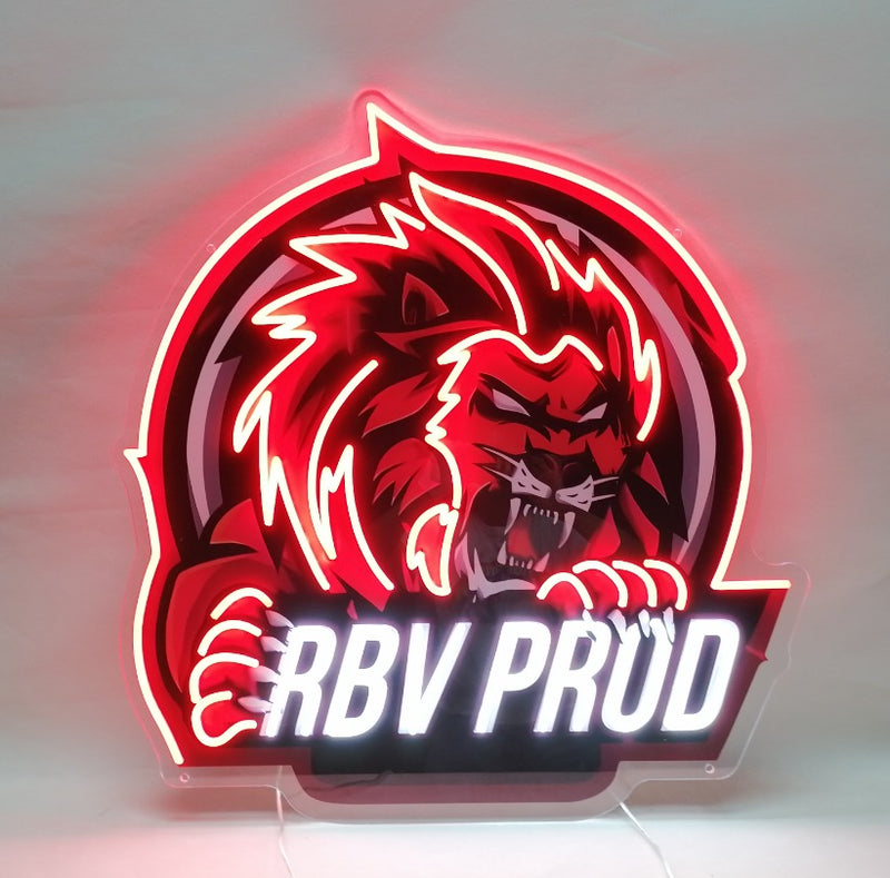 Enseigne LED néon Lumicorne : RBV PROD 