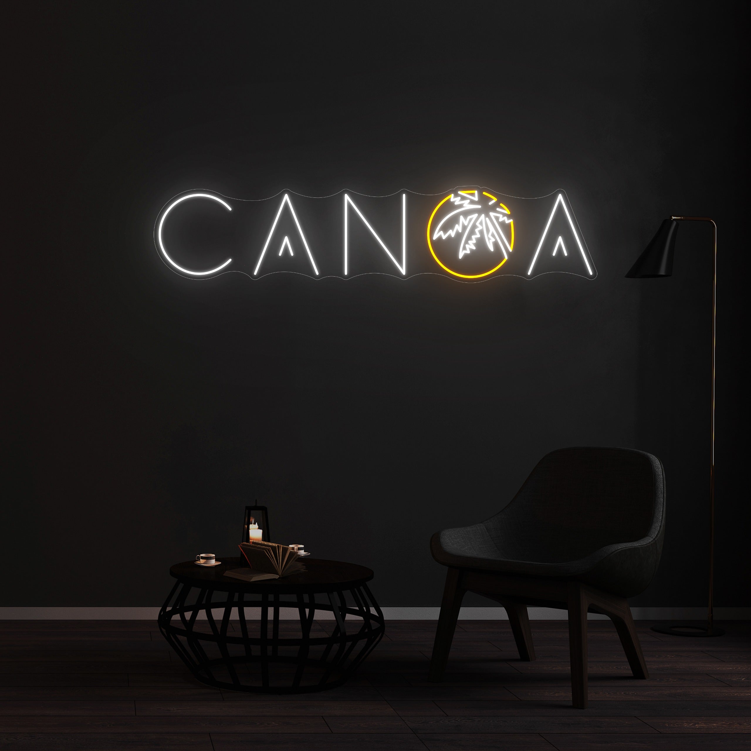 Enseigne LED Néon Personnalisée - CANOA