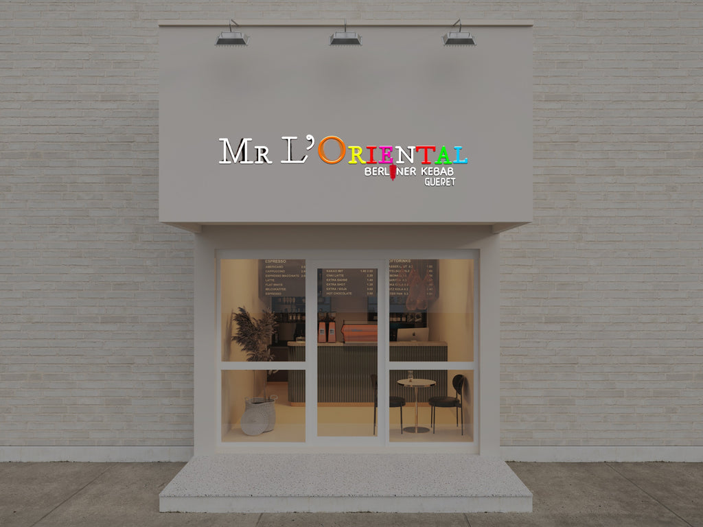 Mr L'Oriental Outdoor Sign
