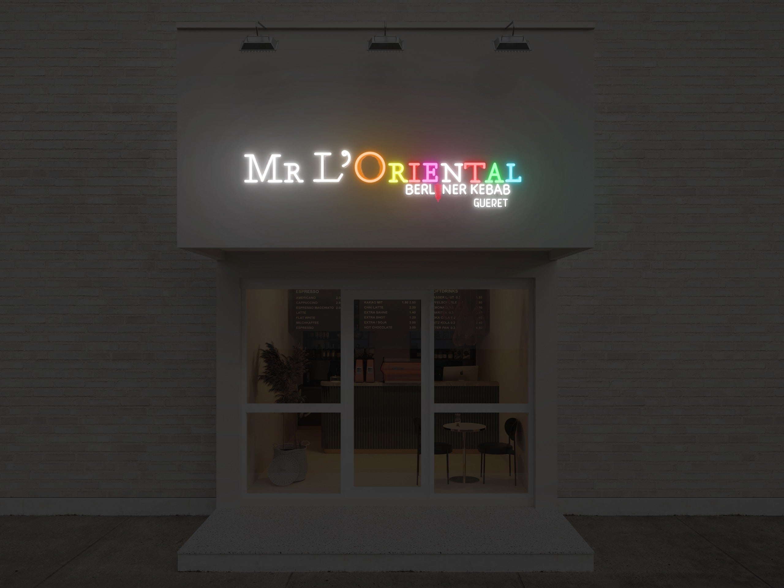 Mr L'Oriental Outdoor Sign