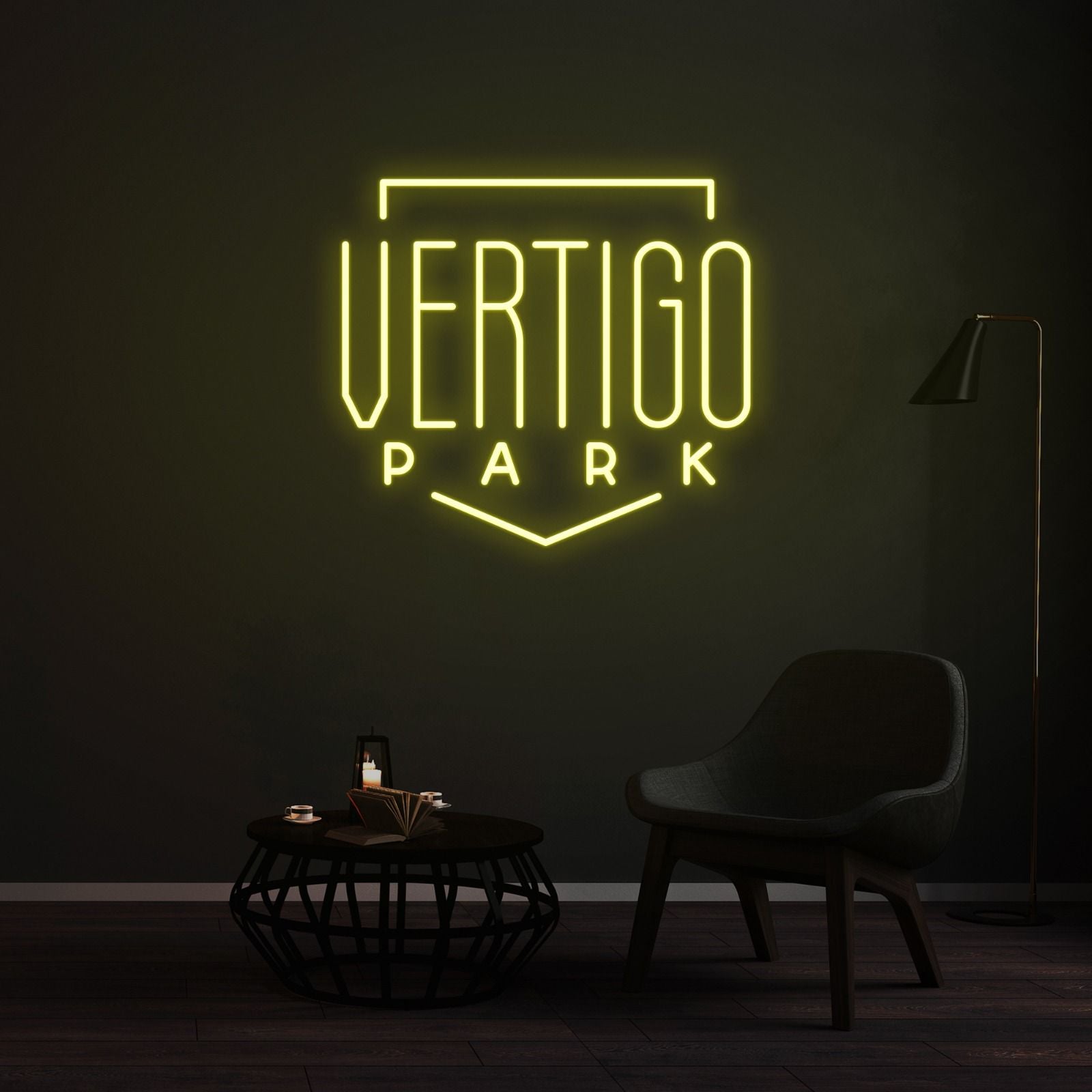 Enseigne LED Néon Personnalisée - VERTIGO