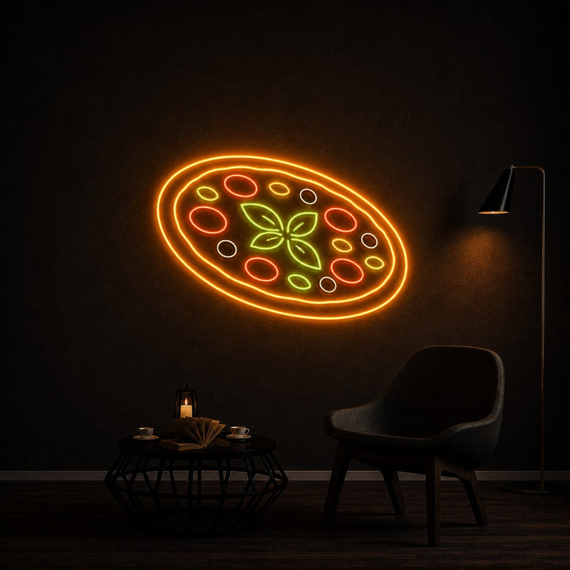 Personnalisation Enseigne LED Néon - Pizza Napolitaine