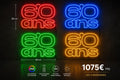 Enseigne néon LED personnalisée · Réf. 1027