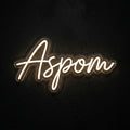 Aspom - Enseigne néon LED personnalisé