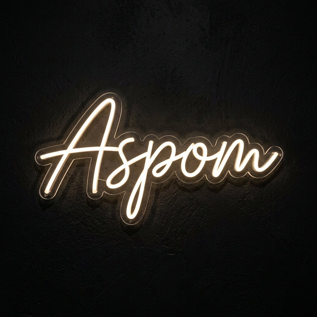 Aspom - Enseigne néon LED personnalisé