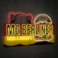 MG berliner - Enseigne néon LED personnalisé