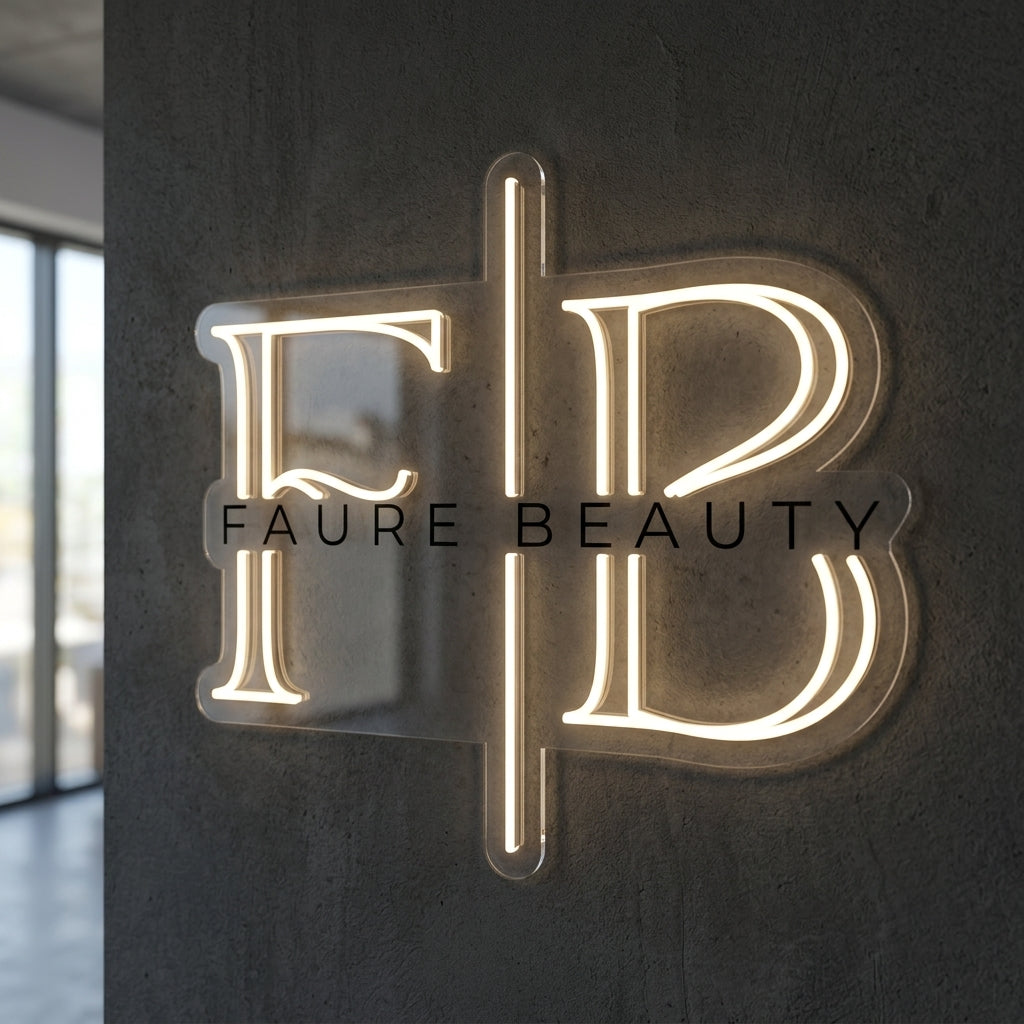 Faurebeauty - Enseigne néon LED personnalisé