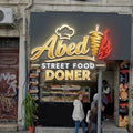 Street food - Enseigne néon LED personnalisé