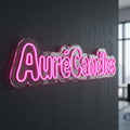 AuréCandles - Enseigne néon LED personnalisé