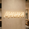 MANAKA - Enseigne néon LED personnalisé