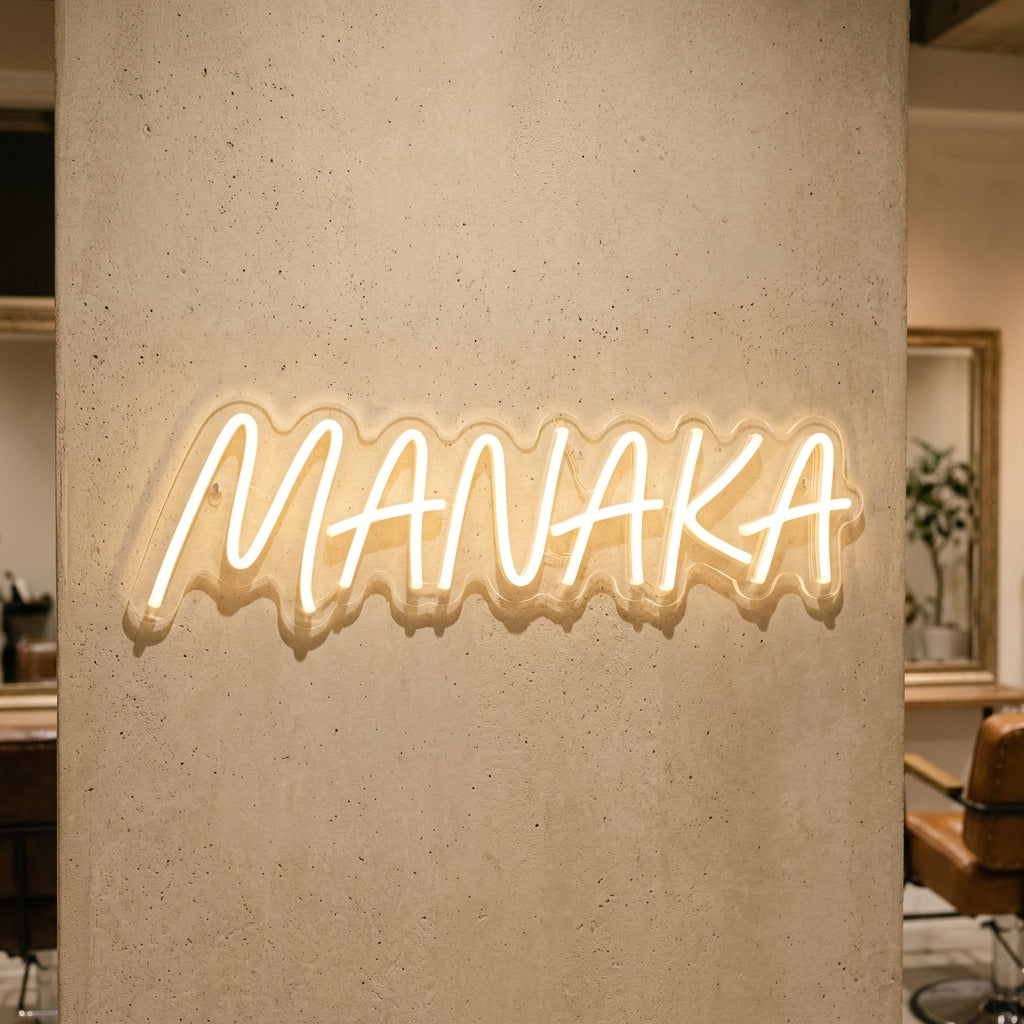 MANAKA - Enseigne néon LED personnalisé