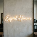 Esprit Homme - Enseigne néon LED personnalisé