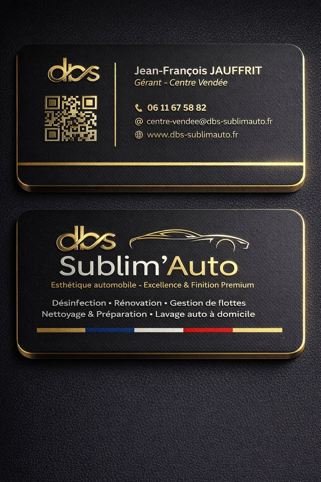 Enseigne néon LED sur-mesure · DBS.SUBLIM’AUTO