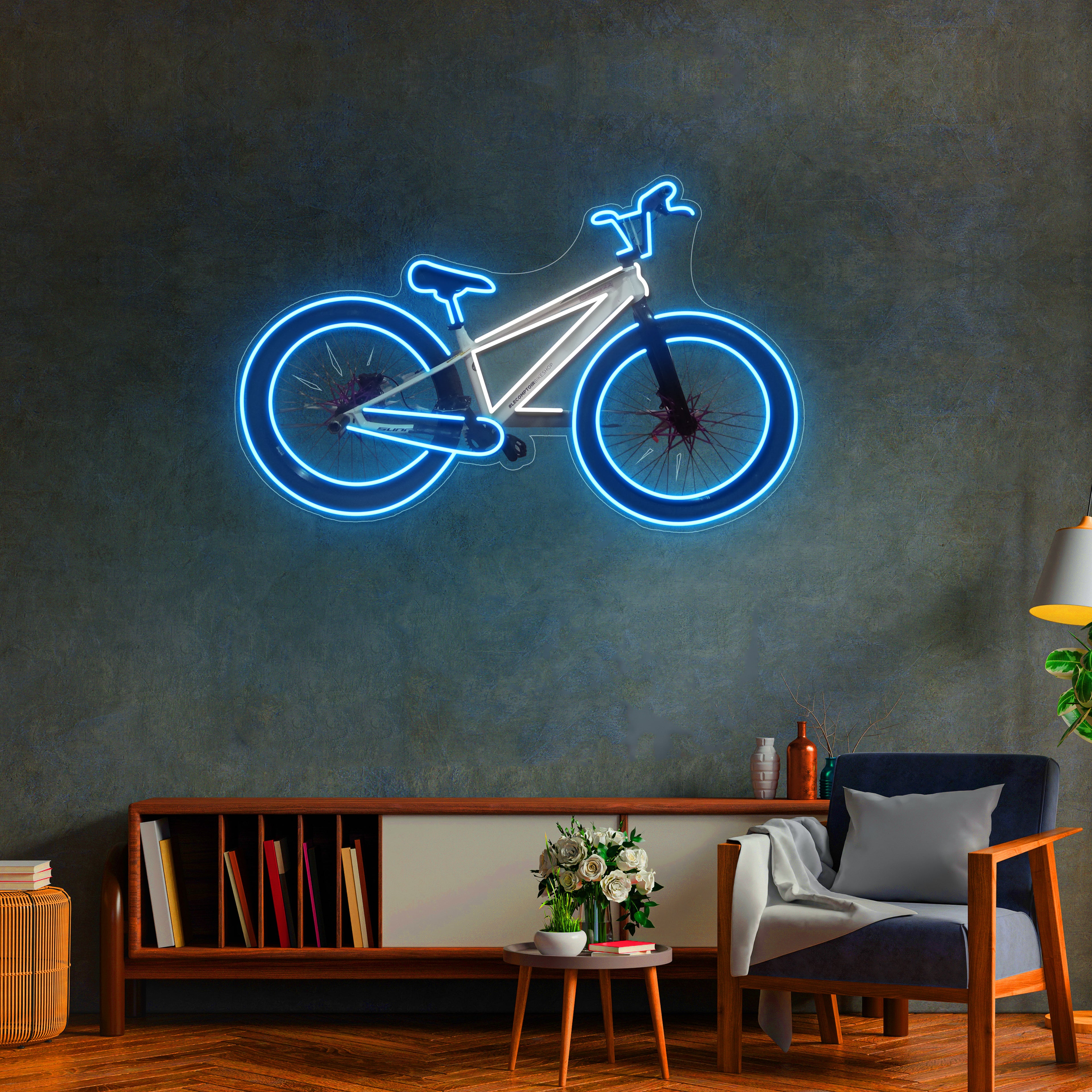 Néon Custom  Bike cycle