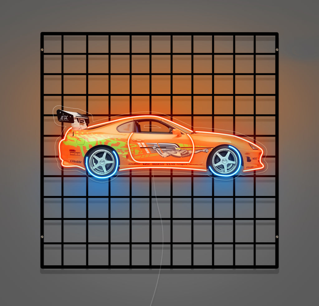 Néon Custom Toyota Supra mk4