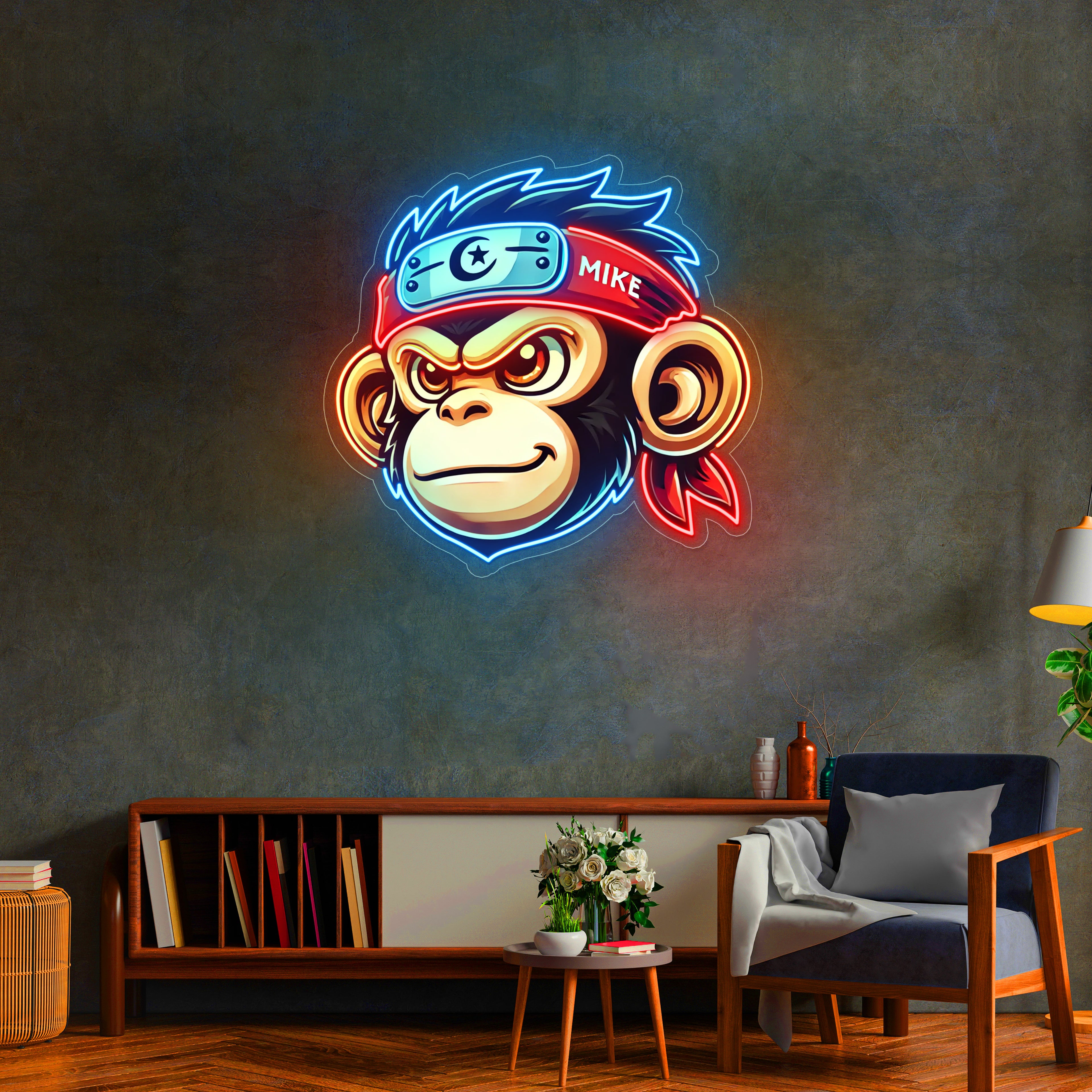 Néon Custom Gorilla monkey