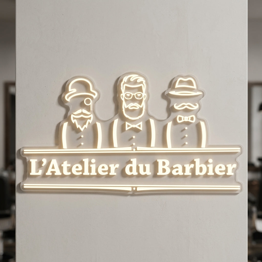 L'ATELIER - Enseigne néon LED personnalisé