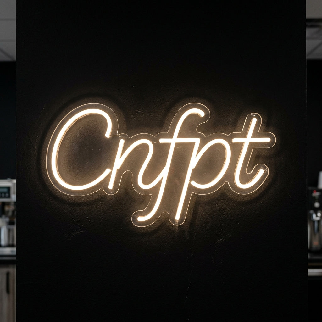 Cnfpt - Enseigne néon LED personnalisé