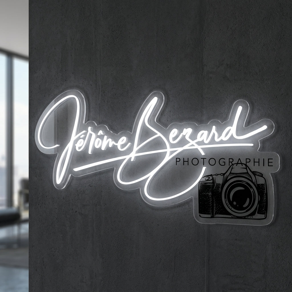 Jérôme Bezard Photographie - Enseigne néon LED personnalisé