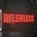 Relentless H.Q - Enseigne néon LED personnalisé