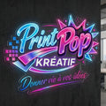 Print Pop Kréatif - Enseigne néon LED personnalisé