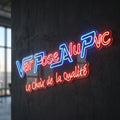 VAR POSE ALU PVC - Enseigne néon LED personnalisé