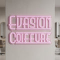 EVASION - Enseigne néon LED personnalisé