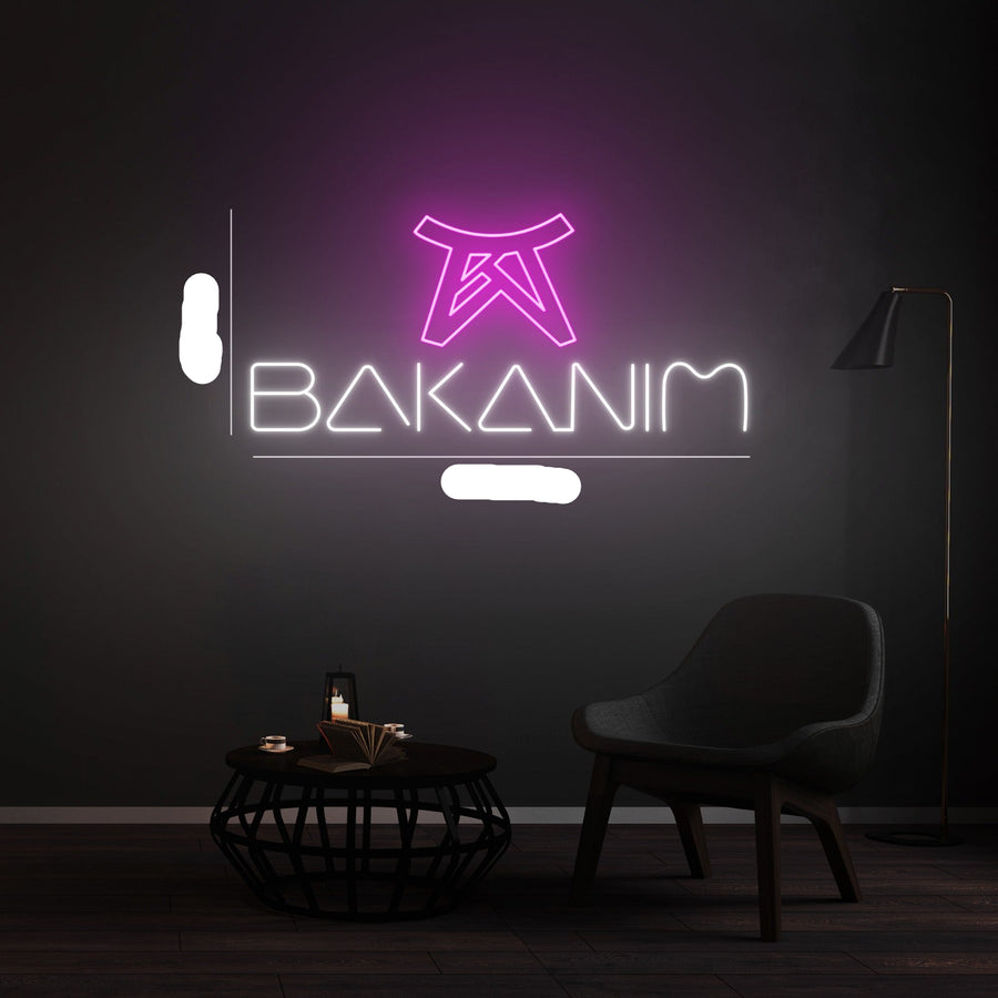 BAKANIM Custom LED Neon Sign 91.6cm x 40cm