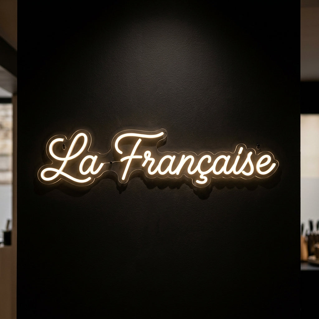 La Française - Enseigne néon LED personnalisé