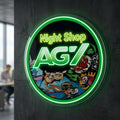 AG7 - Enseigne néon LED personnalisé · Waterproof