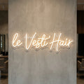le Vesti’Hair - Enseigne néon LED personnalisé