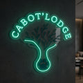 Cabot’Lodge - Enseigne néon LED personnalisé