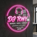 Dj Tony.fr - Enseigne néon LED personnalisé