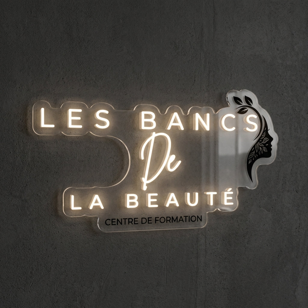Enseigne néon LED personnalisée · Réf. 749
