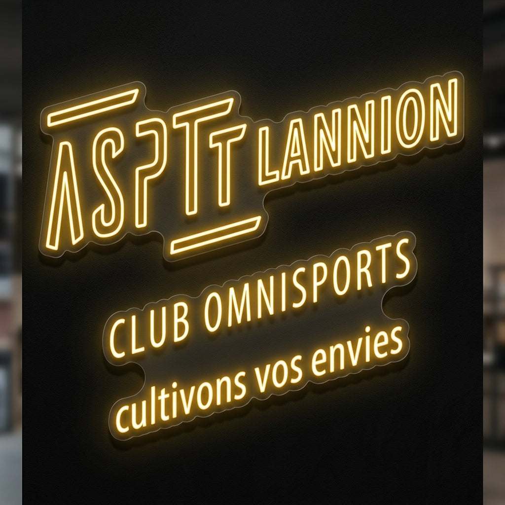 ASPTT - Enseigne néon LED personnalisé